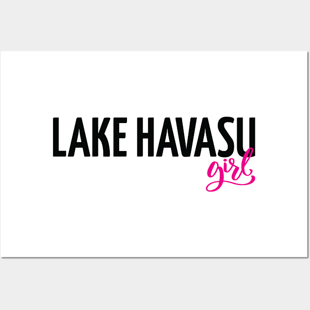 Lake Havasu Girl City in Arizona Wall Art by ProjectX23Red